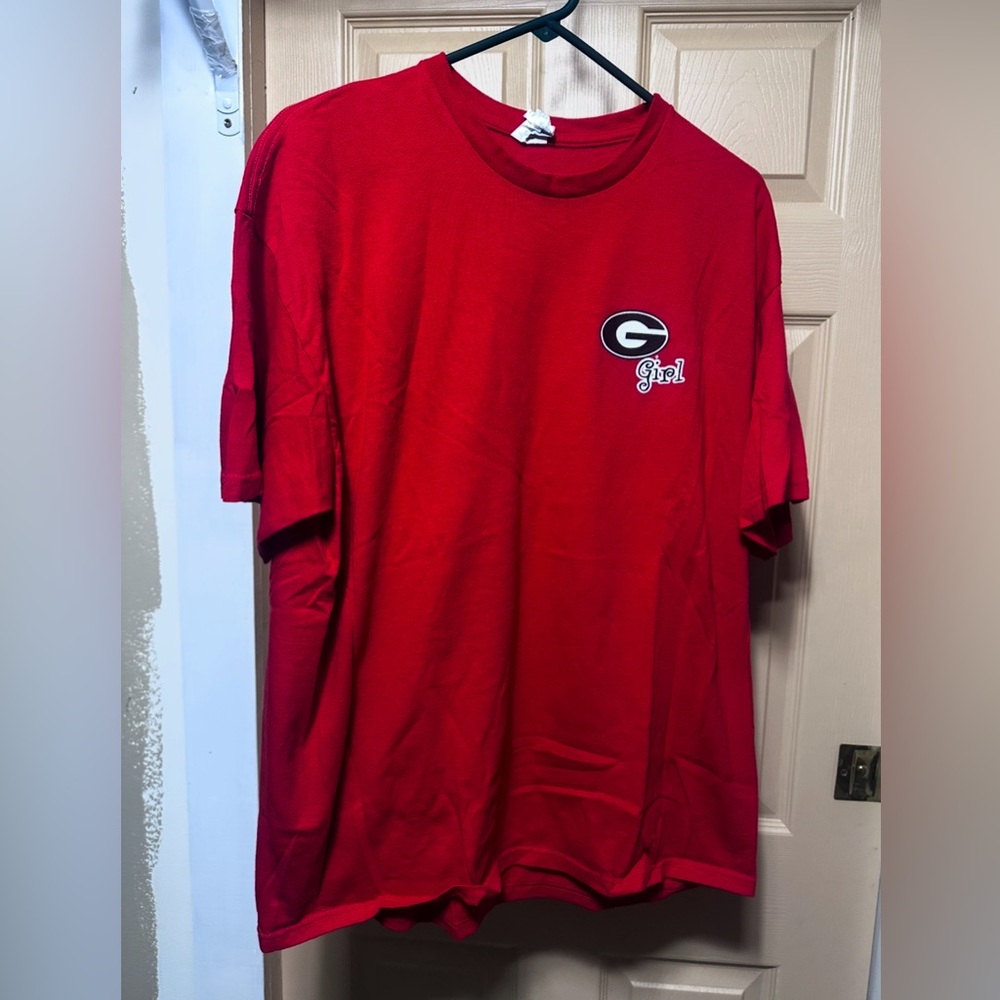 #1000 Red “Georgia Girl”  T-Shirt Sz XL